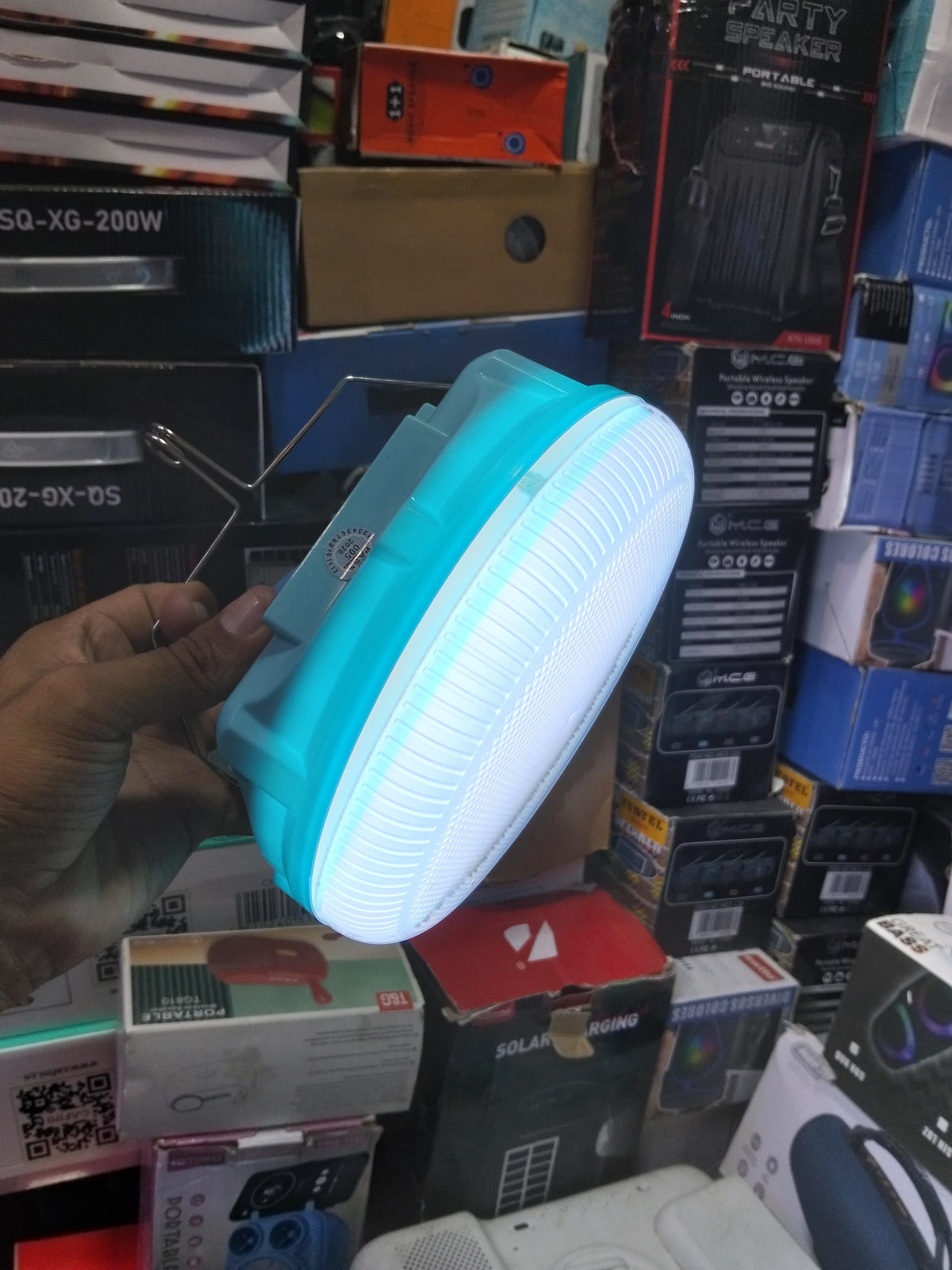 Foco recargable 60w solar Cod : 5098 driver:02