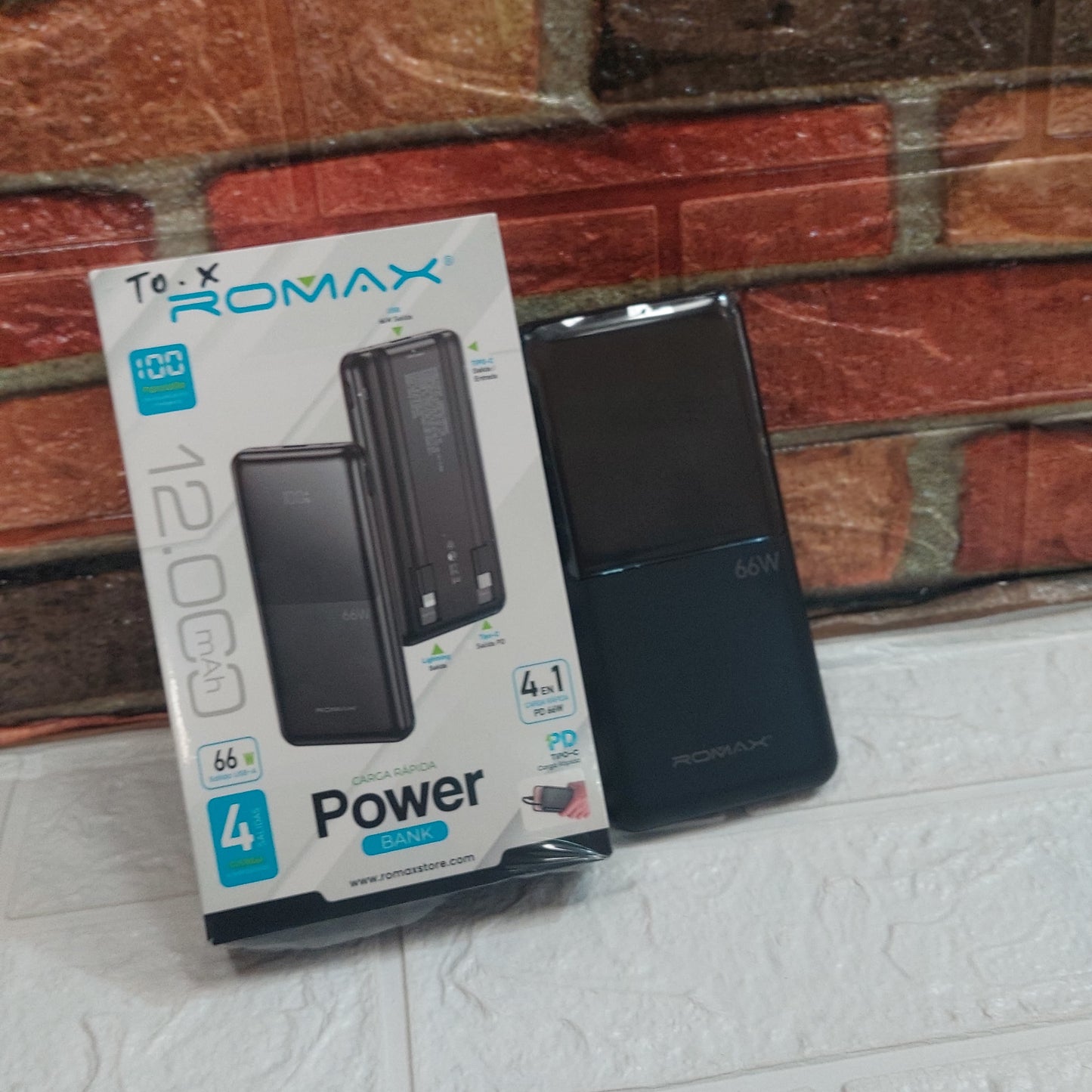 Bateria portatil 12000mah Cod:3369 Driver :01