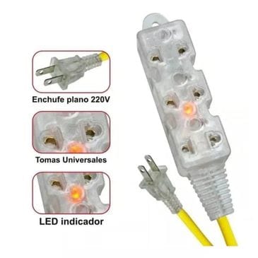 Extensión electrica 10M cod:1517 driver :04