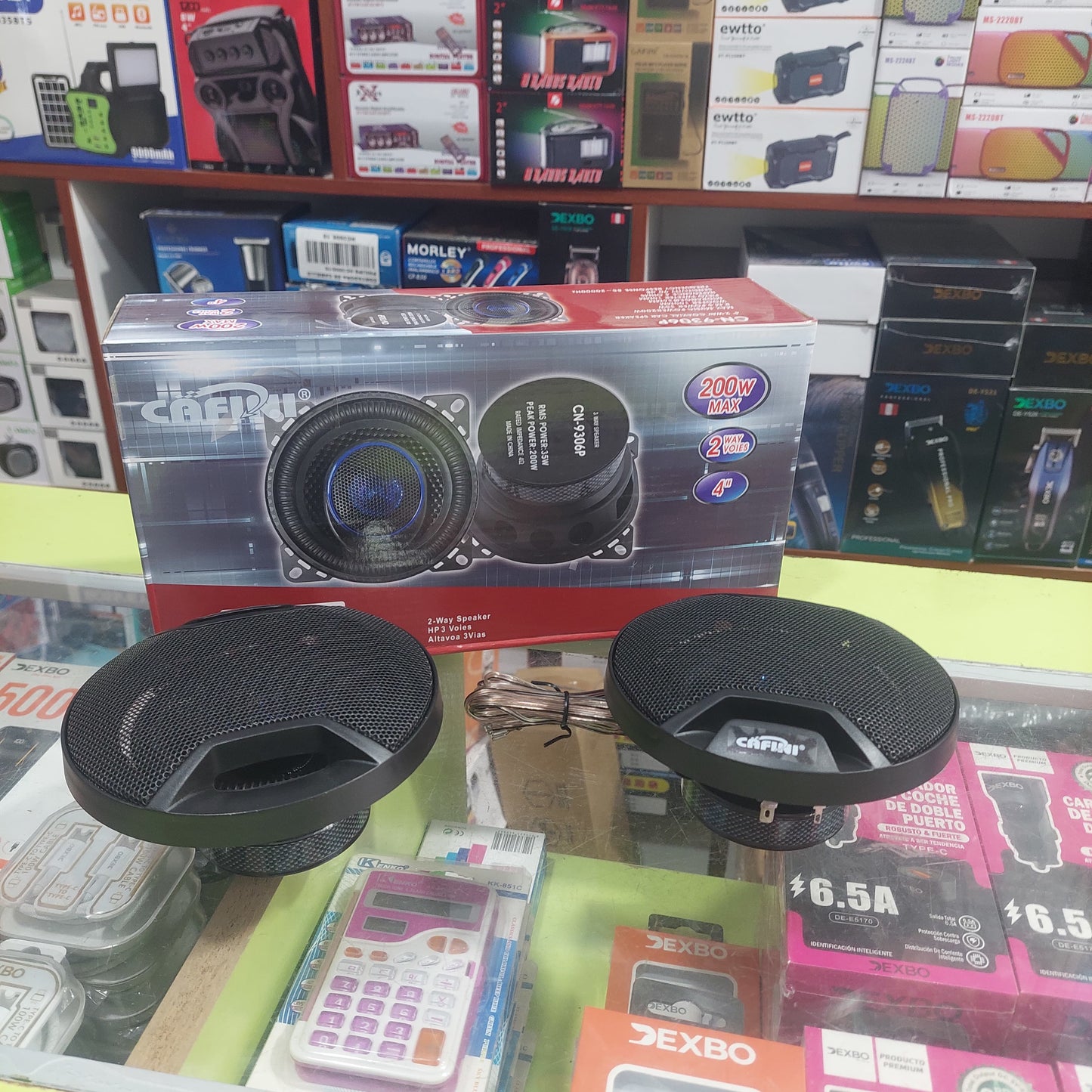 Parlante subwoofer 4" para carro Cod:6081 driver :05