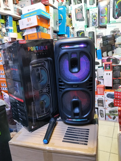 Parlante Bluetooth 8" con microfono Cod:3075 driver:02