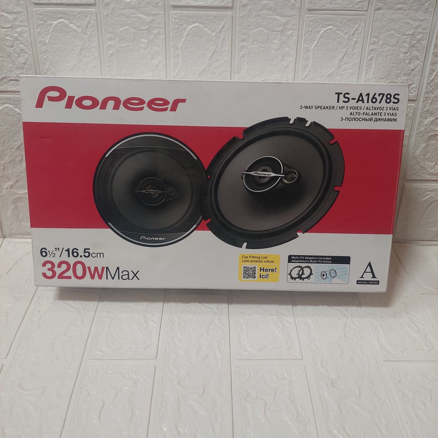 PARLANTES  TS-A1678S 320WATTS Cod:1134 driver :3