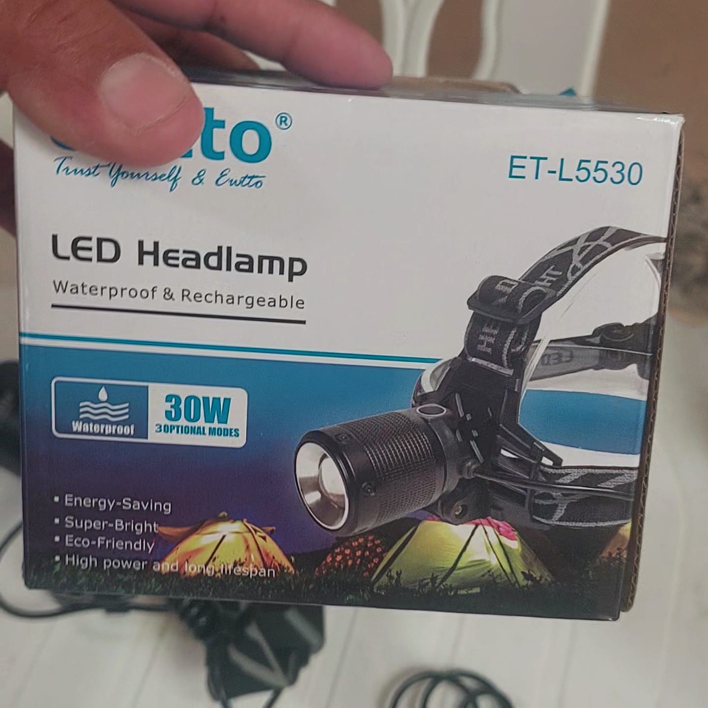 Linterna recargable 30W  Cod:6065 driver :03