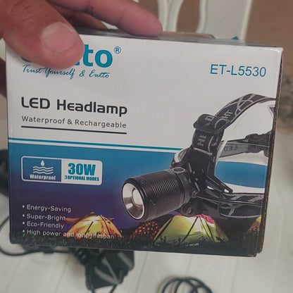 Linterna recargable 30W  Cod:6065 driver :03