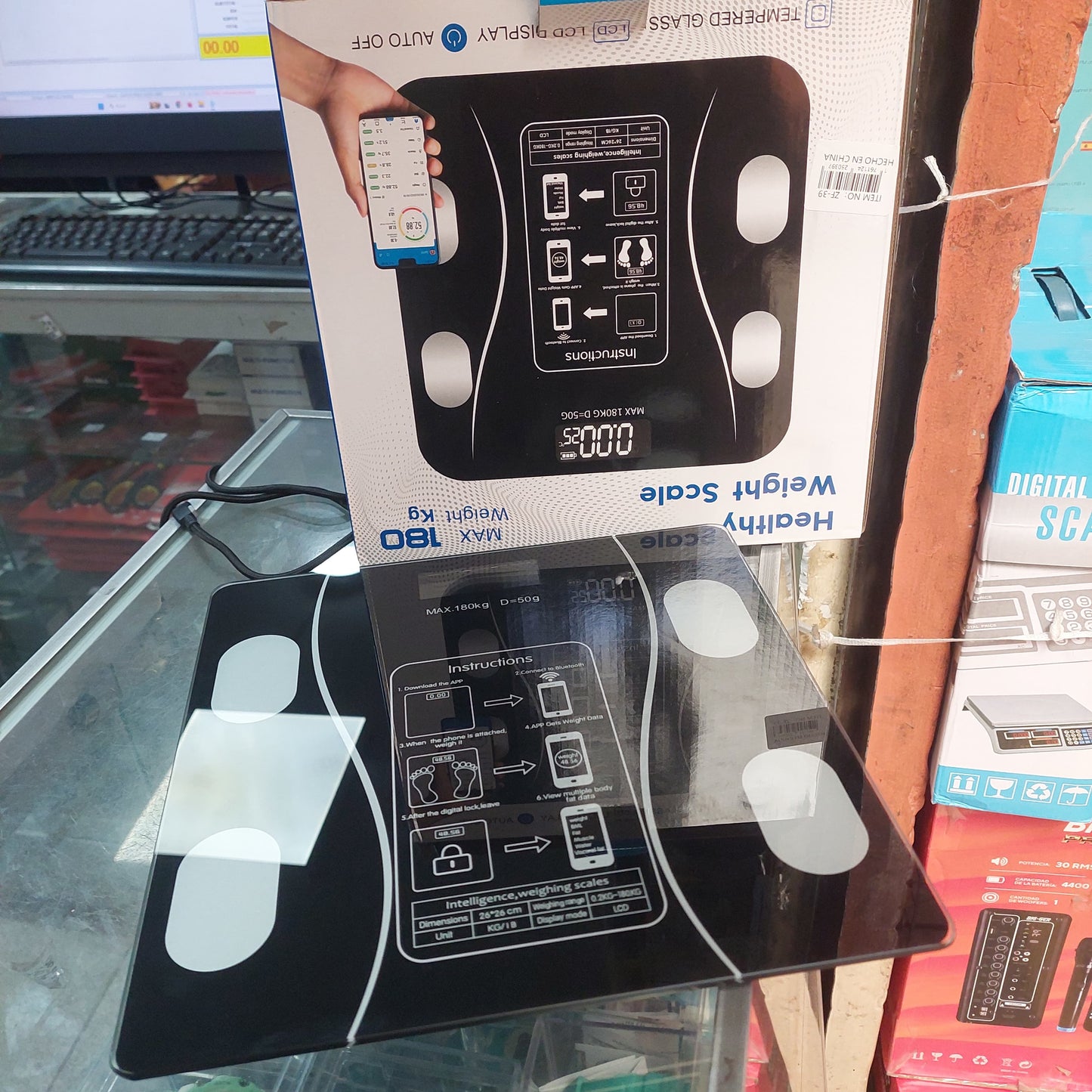 balanza digital  a Pilas Cod:5064 Driver :03