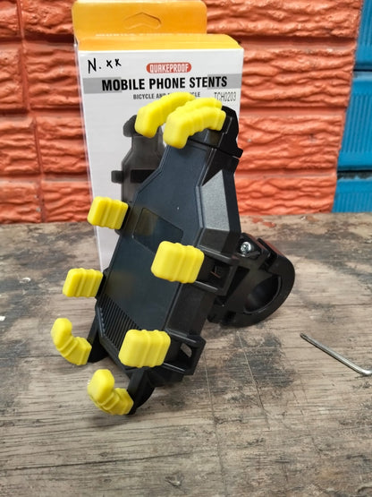 Soporte de celular 8 garras para timon de moto Cod:1269 driver:01