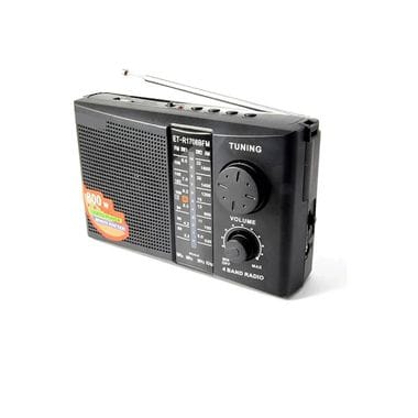 radio fm/ Am electricidad, recargable y a pilas Cod:1380 driver:03
