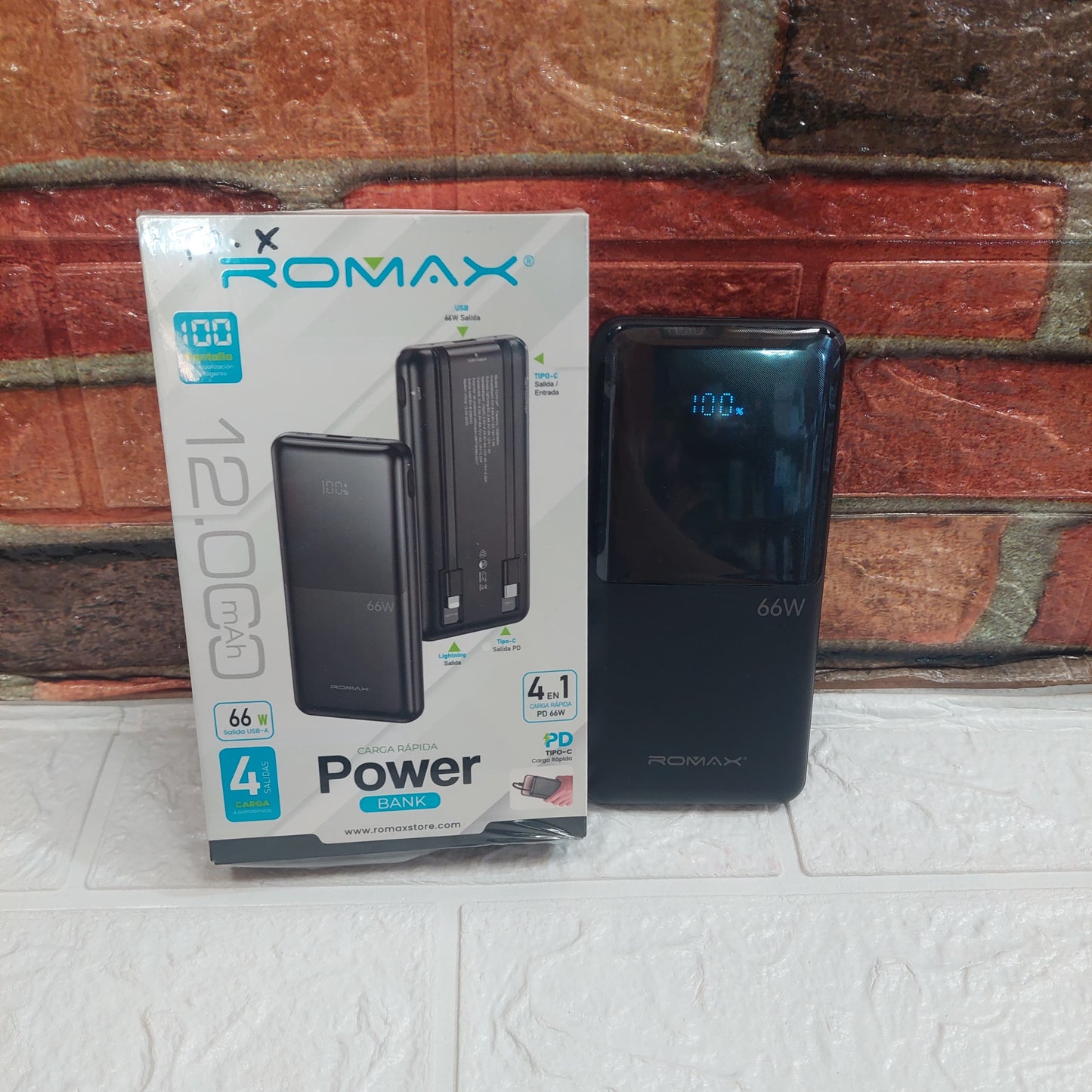 Bateria portatil 12000mah Cod:3369 Driver :01