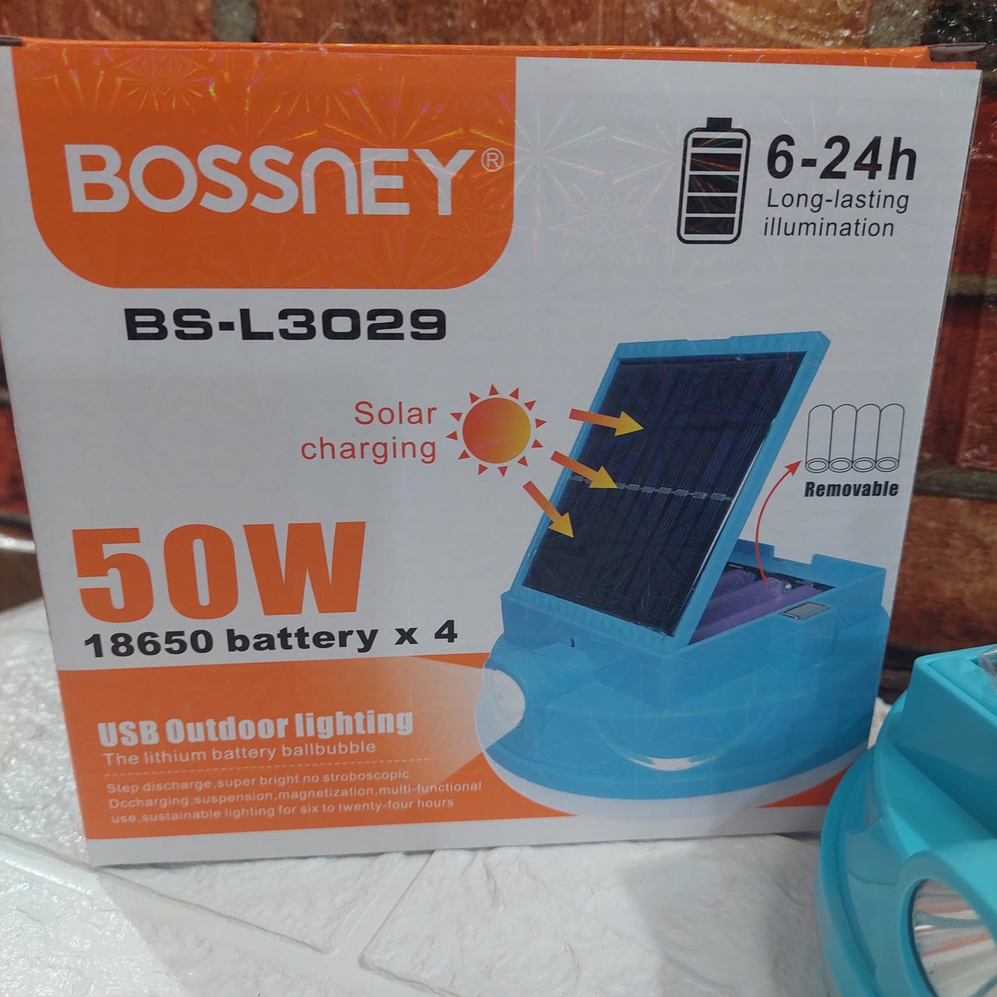 Foco recargable 50W Cod:5002 Driver :01