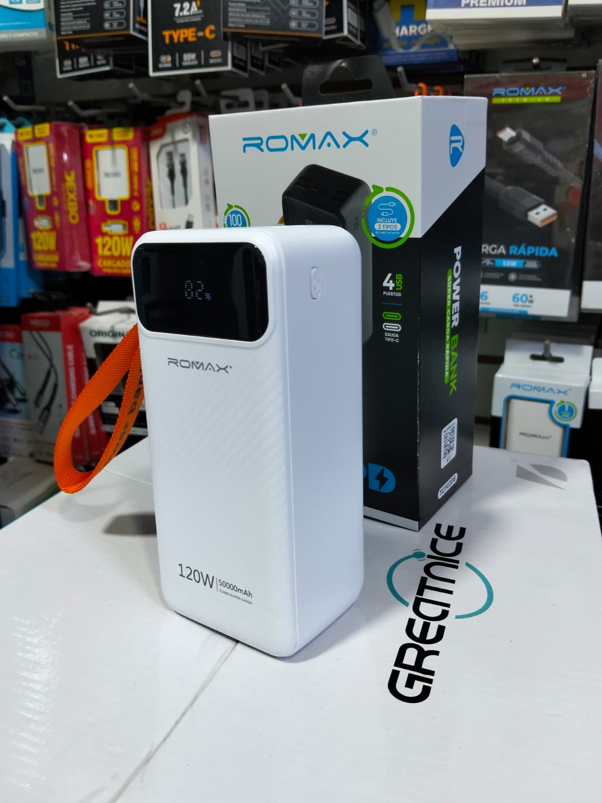 Bateria portatil 50000mah cod:1258 driver:02