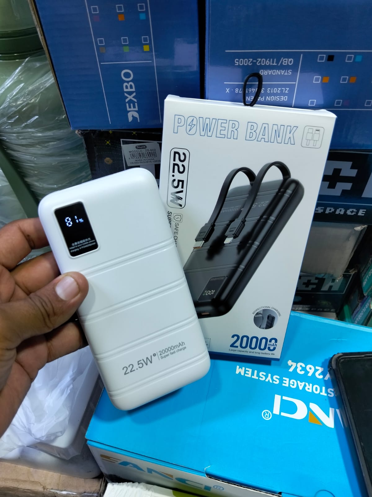 Bateria portatil 20000mah Cod:1423 driver:02
