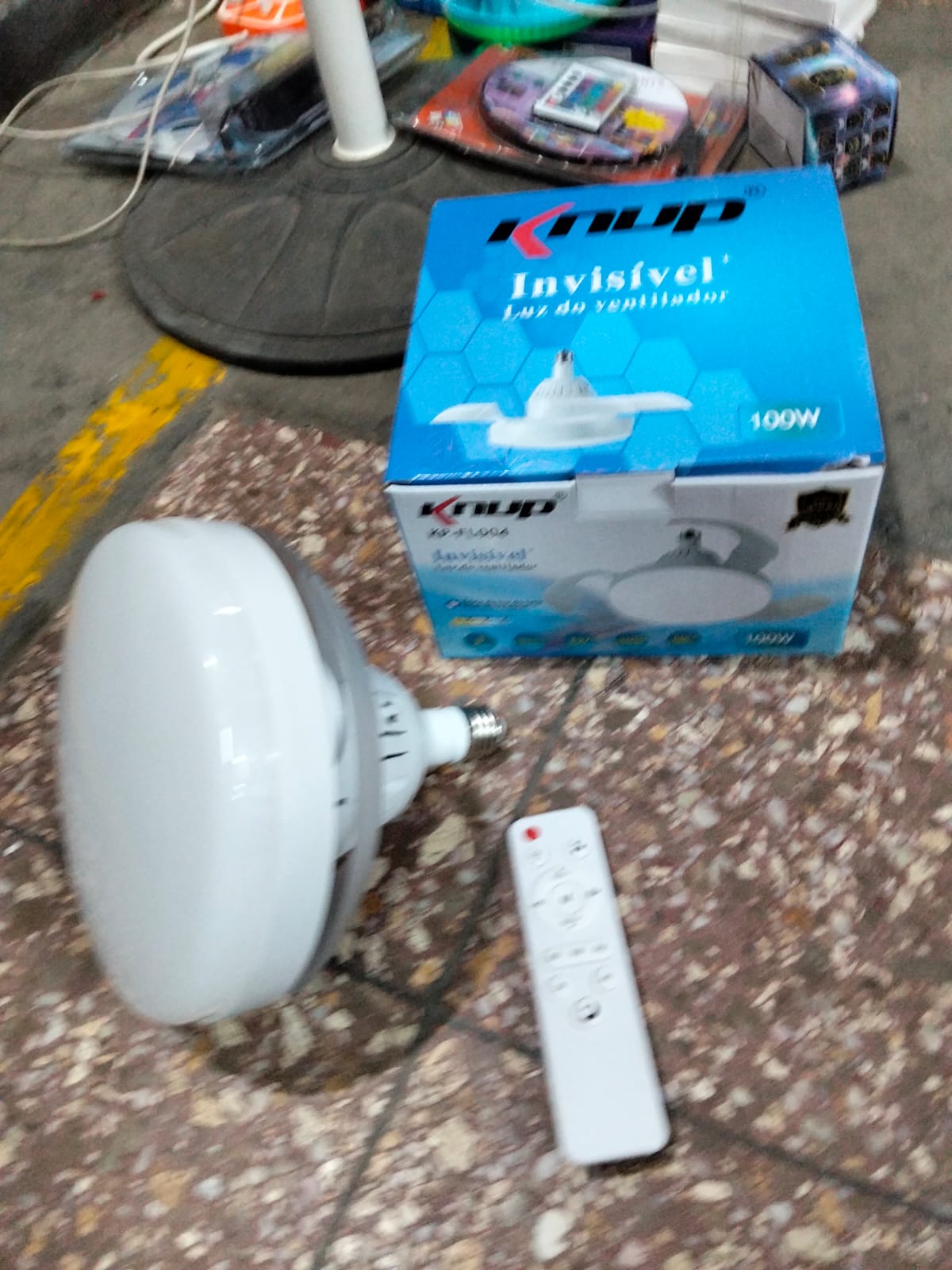 foco ventilador 100W  Cod:1155 driver:01