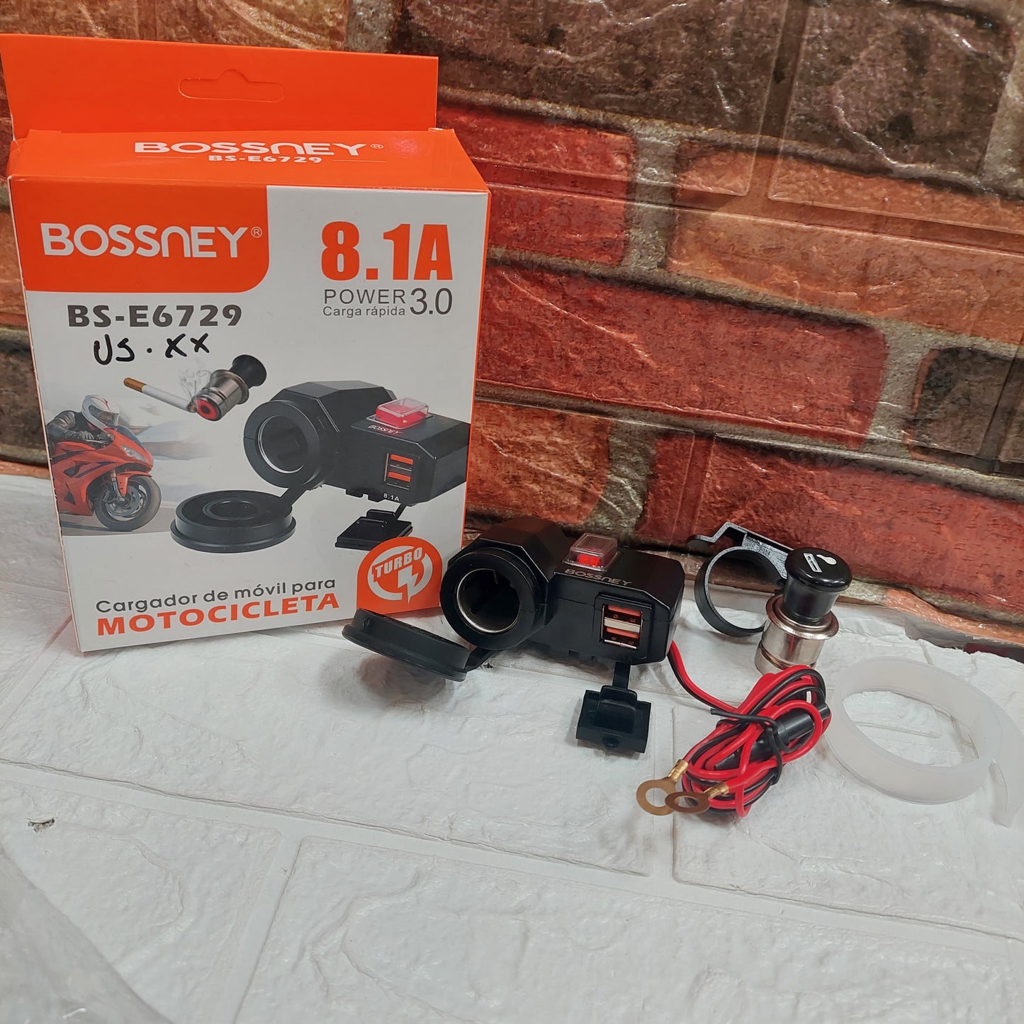 Cargador para moto Cod:3221 Driver:01