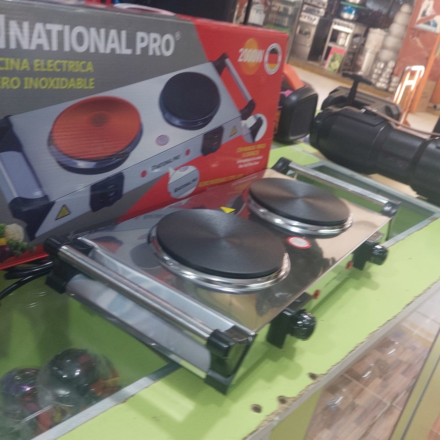 cocina electrica 2 hornillas Cod:6016 driver :05