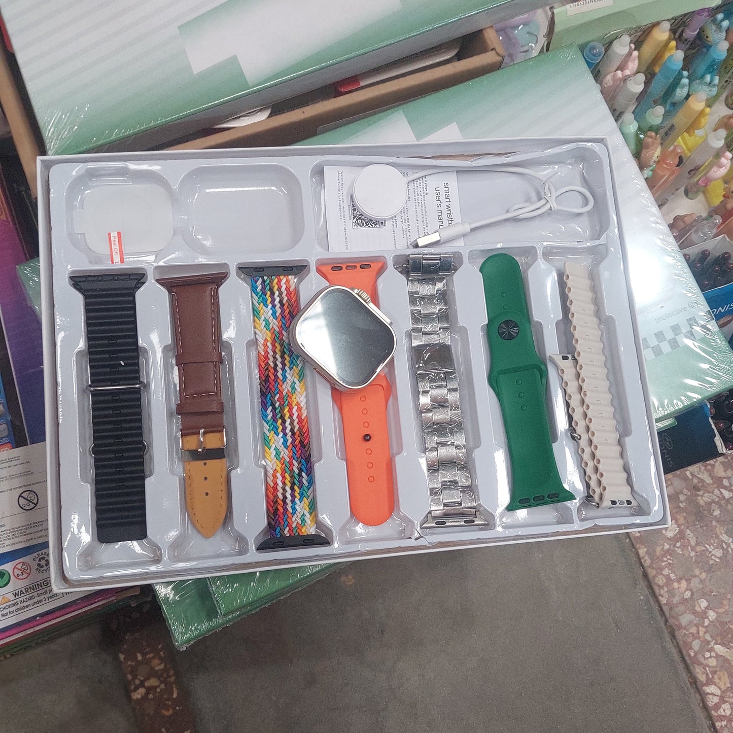 Reloj Smartwacht  7 correas Cod:3350 Driver:01