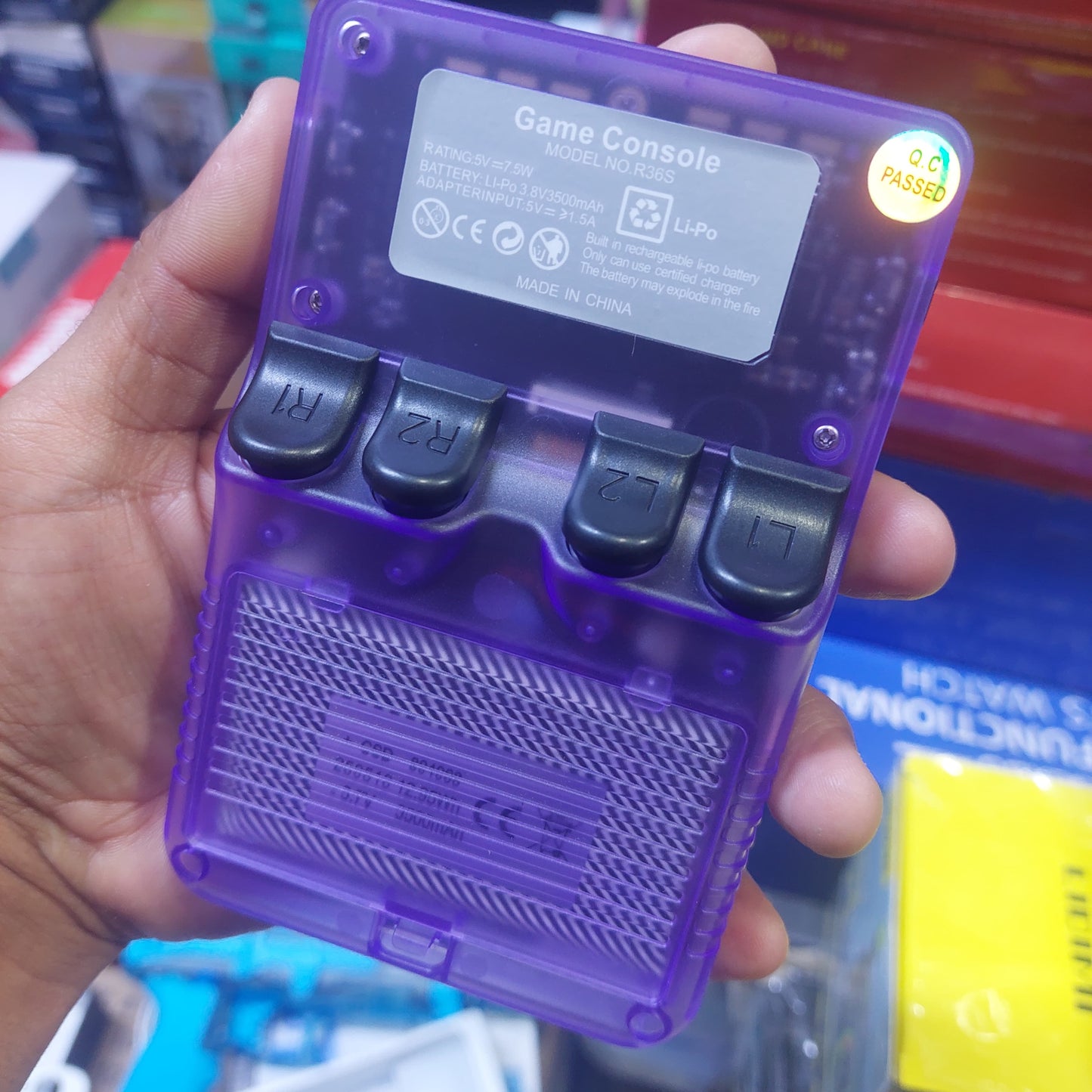 Consola Videojuegos Portatil R36S 128GB Cod:6053 driver :02