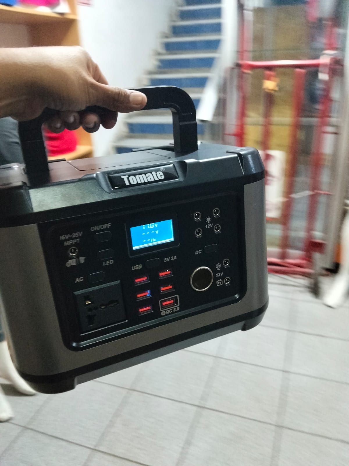 kit solar 500W   portatil Cod:5084 driver :01