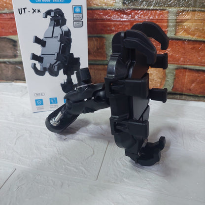 Soporte de celular  8 pines para timon de moto Cod:5006 Driver:01