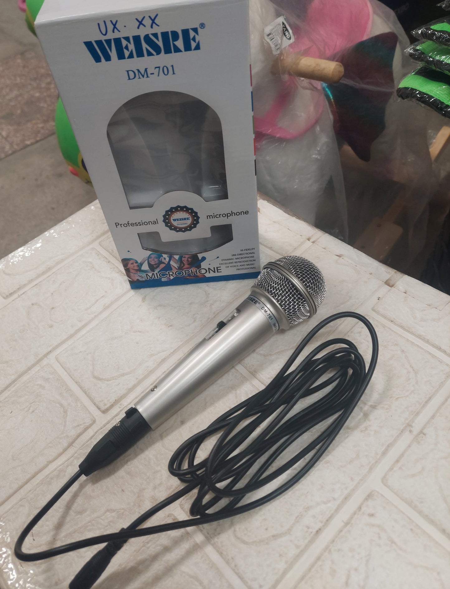 Microfono con cable COD:1062 COD: 01