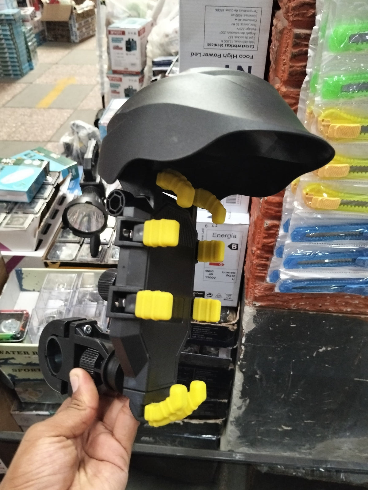 Soporte de celular 8 garras para moto Cod:3055 driver :01