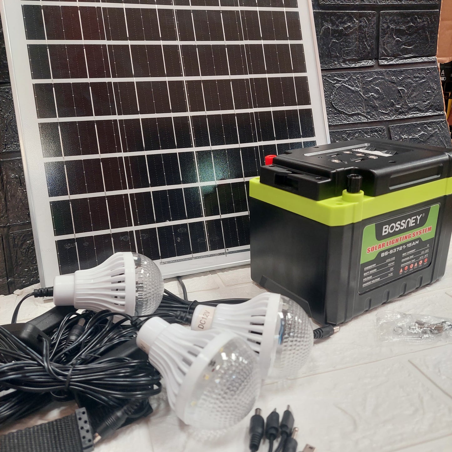Kit solar con panel solar Cod:5040 Driver :01