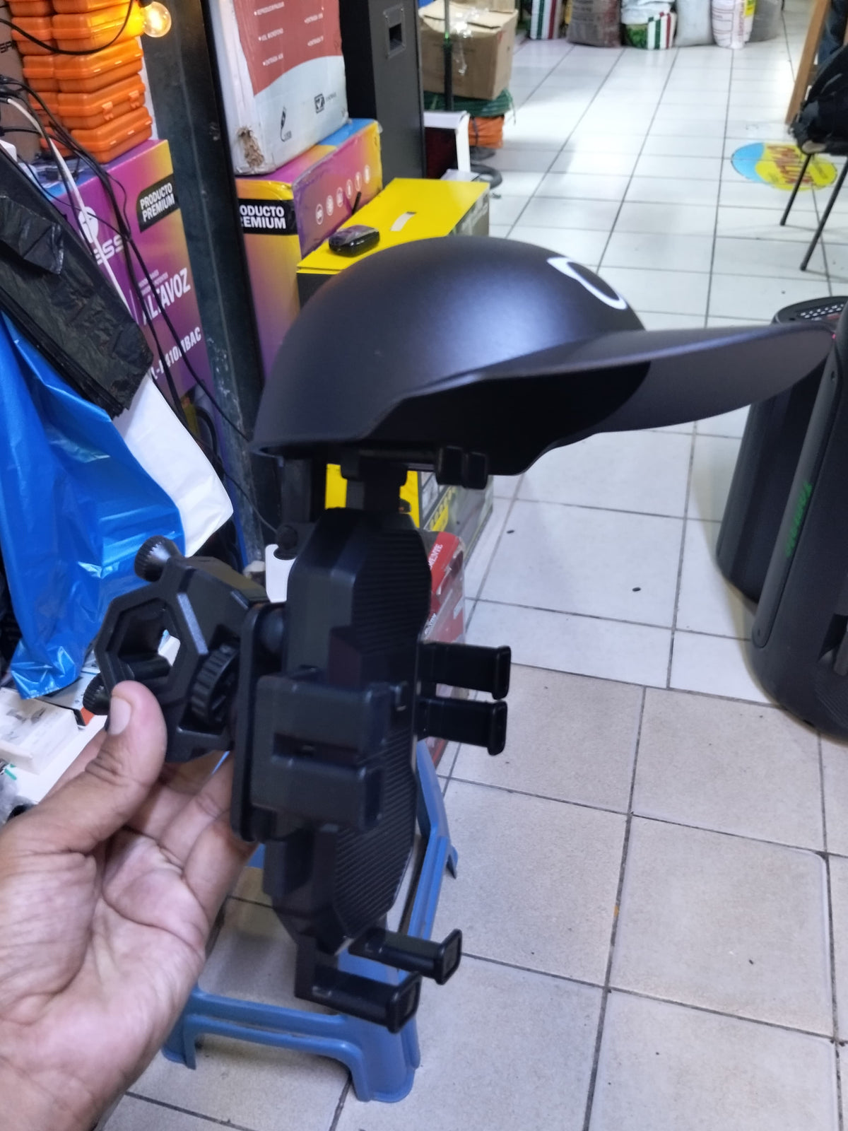 soporte de celular antivibracion para moto  Cod:3009 driver:02