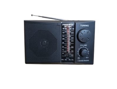 Radio AM/FM recargable/ electrico  Cod:1368 driver:03