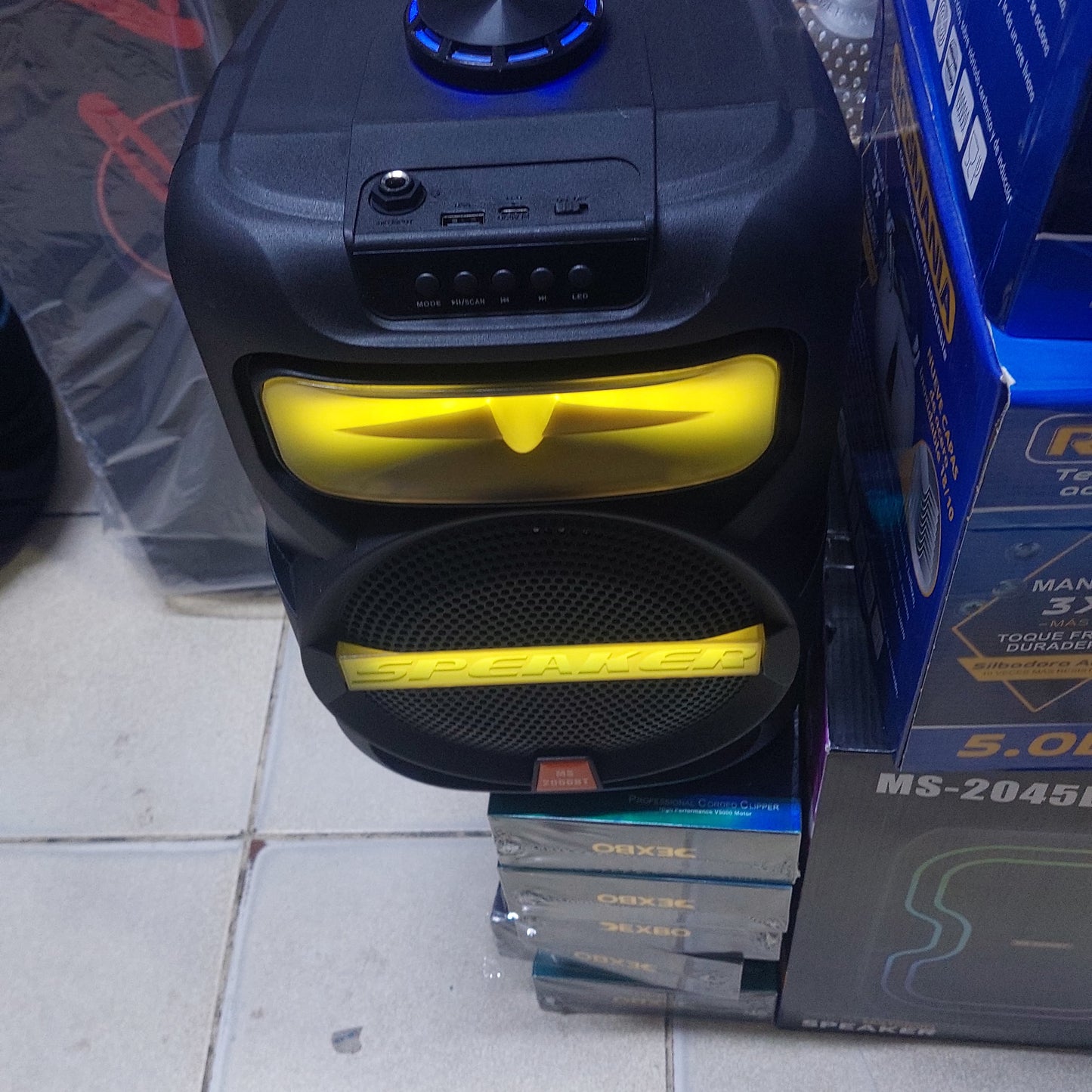 parlante Bluetooth 8" 25W Cod:6034 driver :02