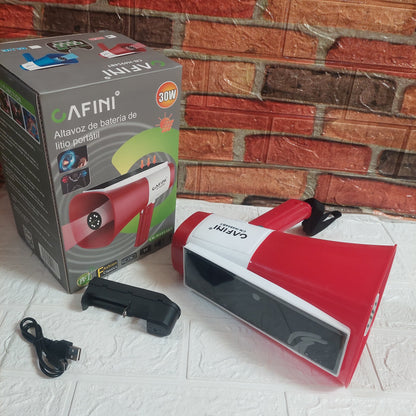 Megafono Solar Bluetooth con Linterna Grabación Sirena Cod:3326 Driver :05
