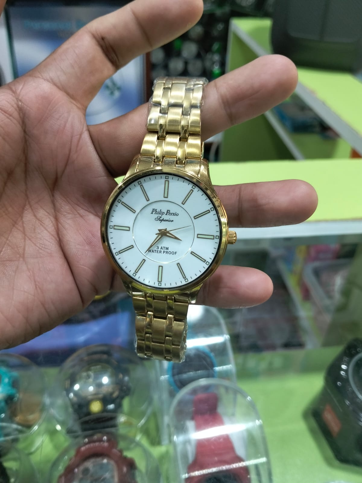 Reloj elegante acuático - 1578