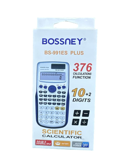 calculadora cientifica 376 funciones Cod:6052 driver :01