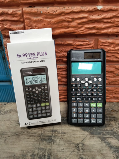 Calculadora científica 417 funciónes Cod:3019 driver :03