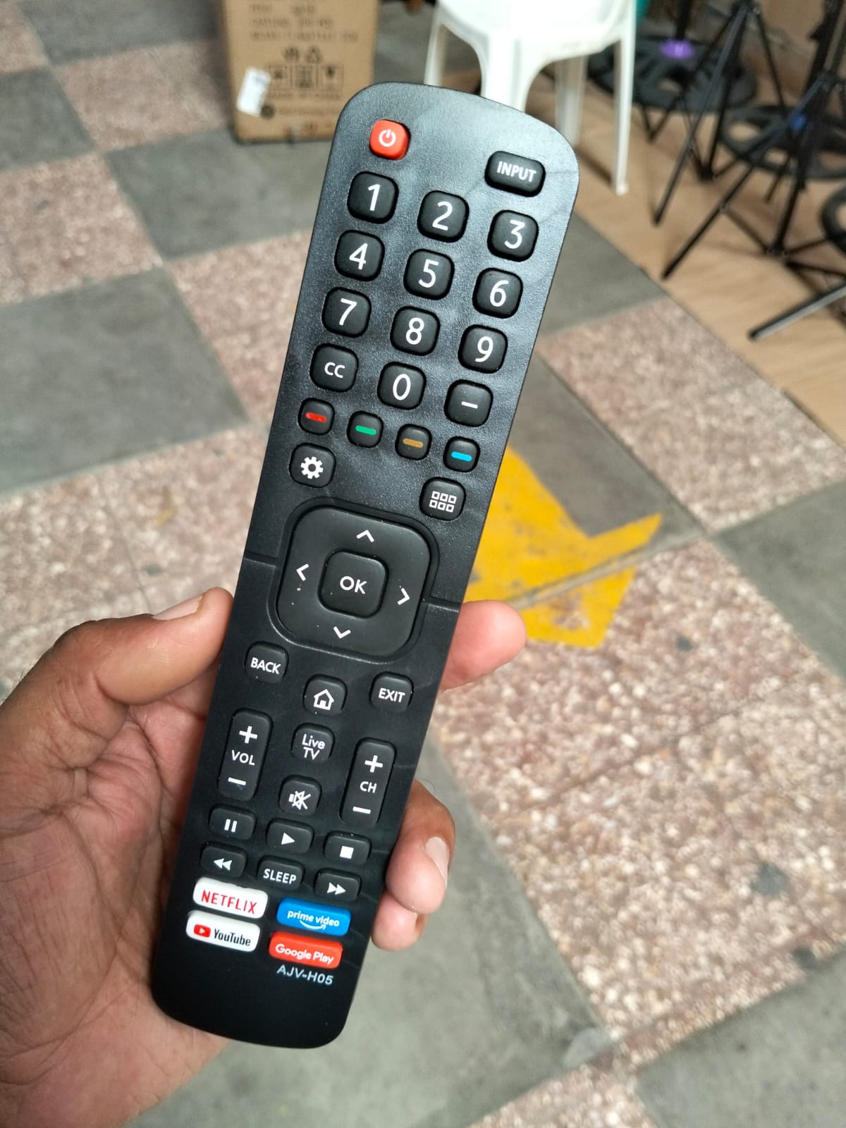 control remoto hisense Cod:1413 driver:03