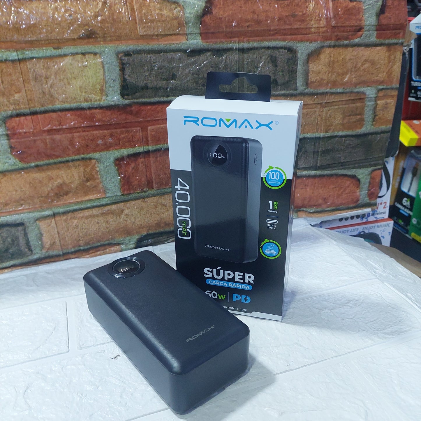 Bateria portatil 40000mah Cod:5059 Driver :02