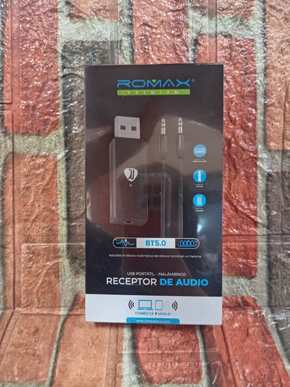 Receptor  de audio portatil Cod:1345 driver :01