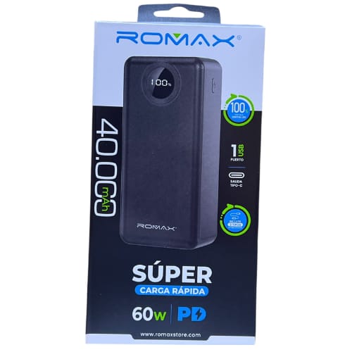 Bateria portatil 40000mah cod:1291 driver:01