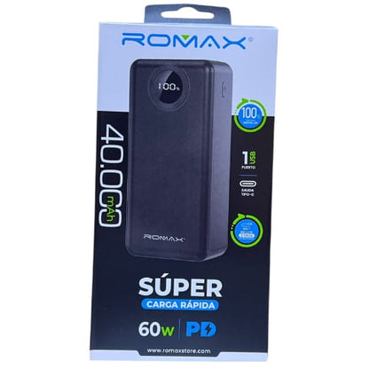 Bateria portatil 40000mah cod:1291 driver:01
