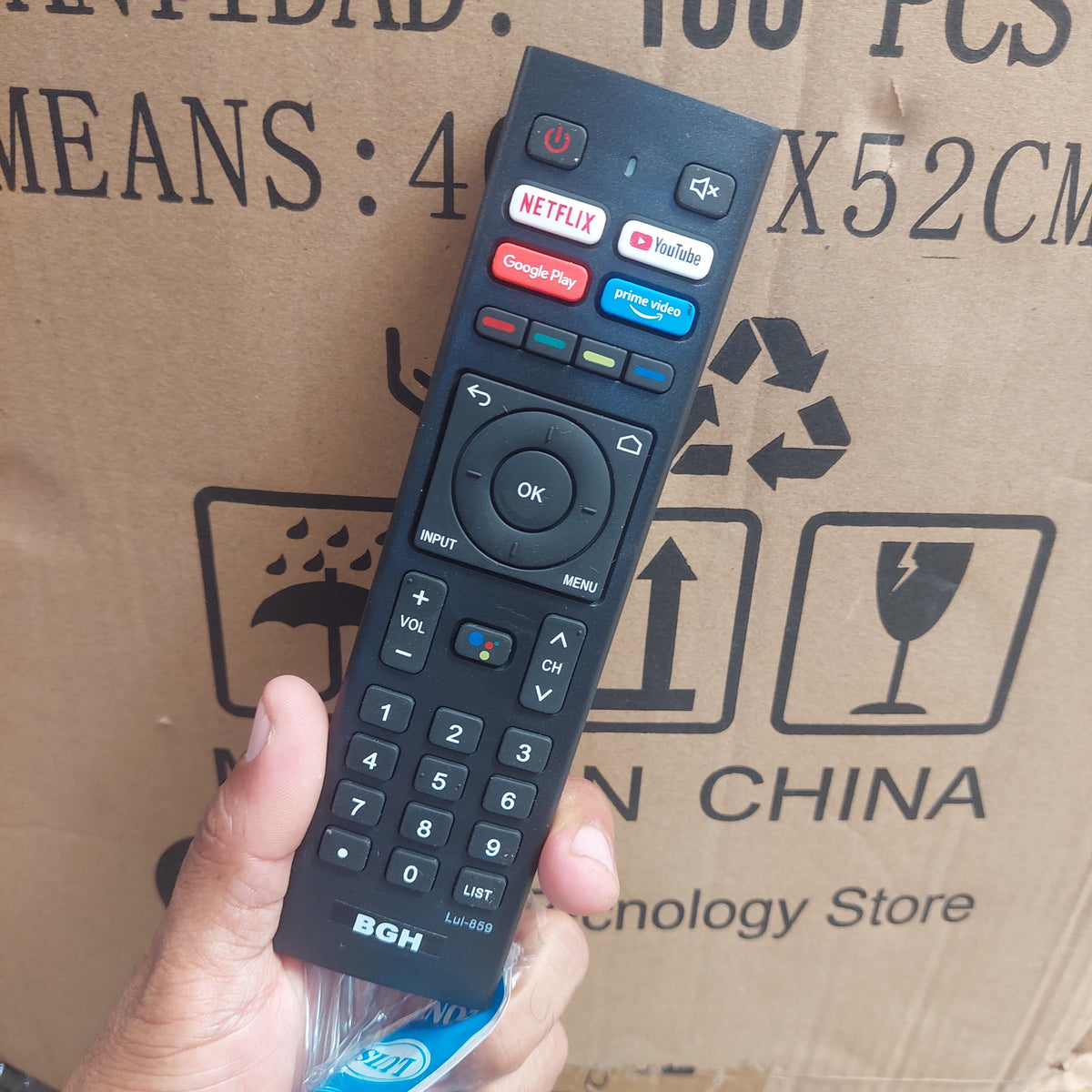 control remoto BGH Cod:3046 driver:03