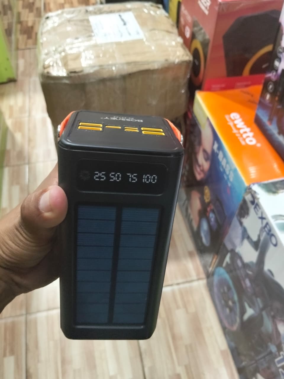 bateria portatil 60000mah solar cod:3027 driver: 05