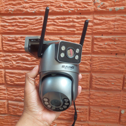 Camara de seguridad doble lente 4K Cod:1451 driver:03