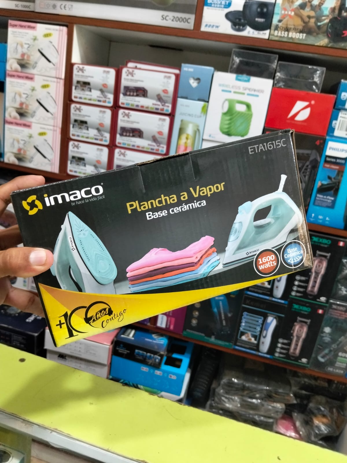 plancha a vapor imaco Cod:1396 driver :05