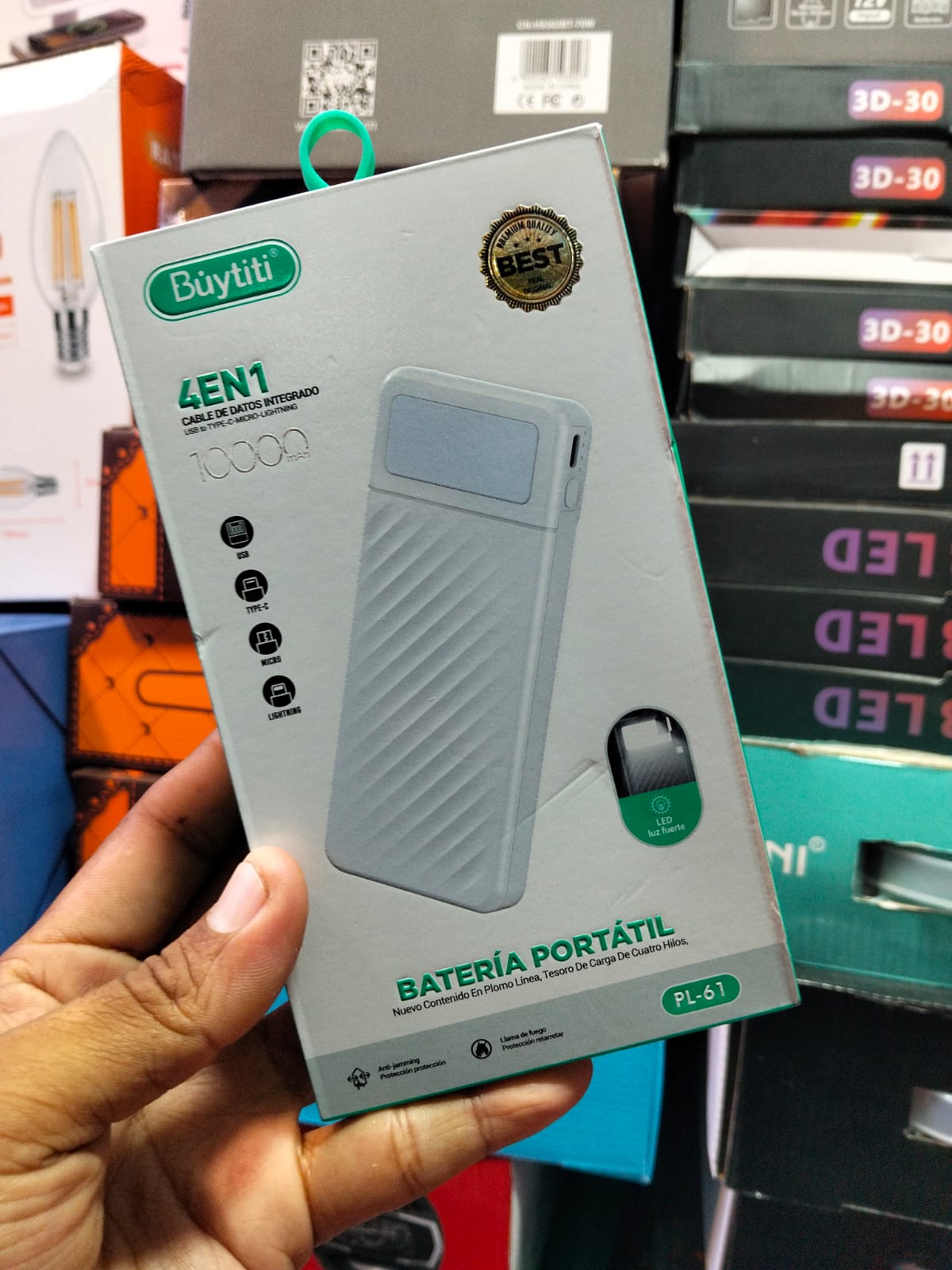 Bateria portatil 10000mah Cod:3083 driver:02