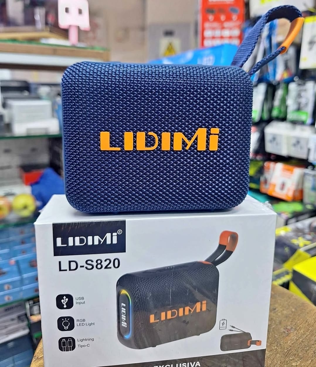 Parlante Bluetooth LIDIMI Cod:3189 COD:02