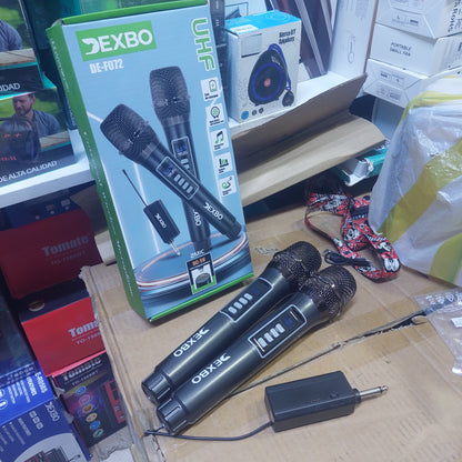 Microfono inalambrico pack x 2 Cod:1178 driver :02