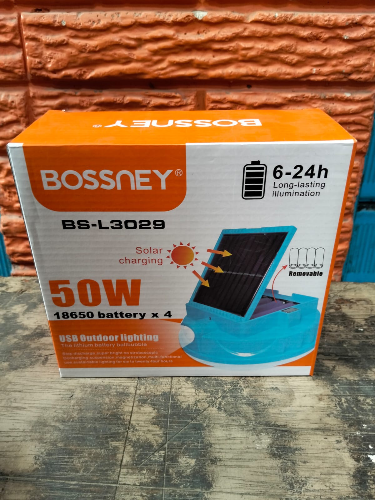 foco recargable 50W cod:1589 driver :01