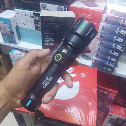 Linterna recargable 60W Cod:6071 driver:02