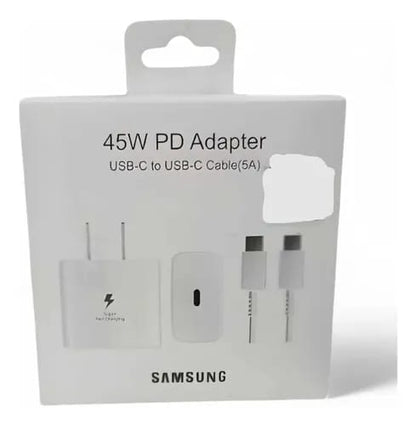 cargador Tipo  C a C 45W para celulares Samsung Cod:1598
