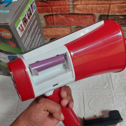 Megafono Solar Bluetooth con Linterna Grabación Sirena Cod:3326 Driver :05