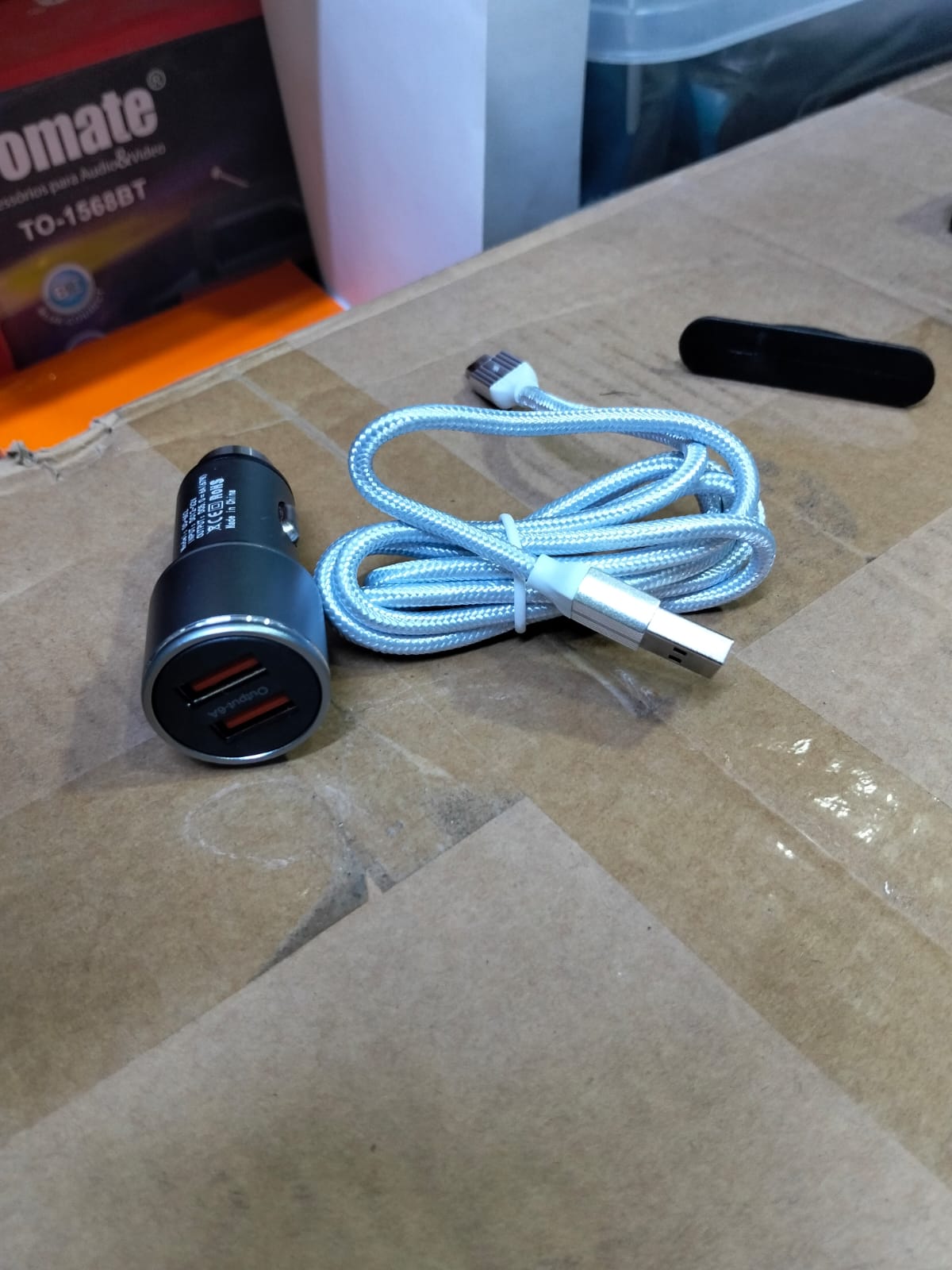 Cigarrera cargador de celular 67W Cod:1328 driver:02