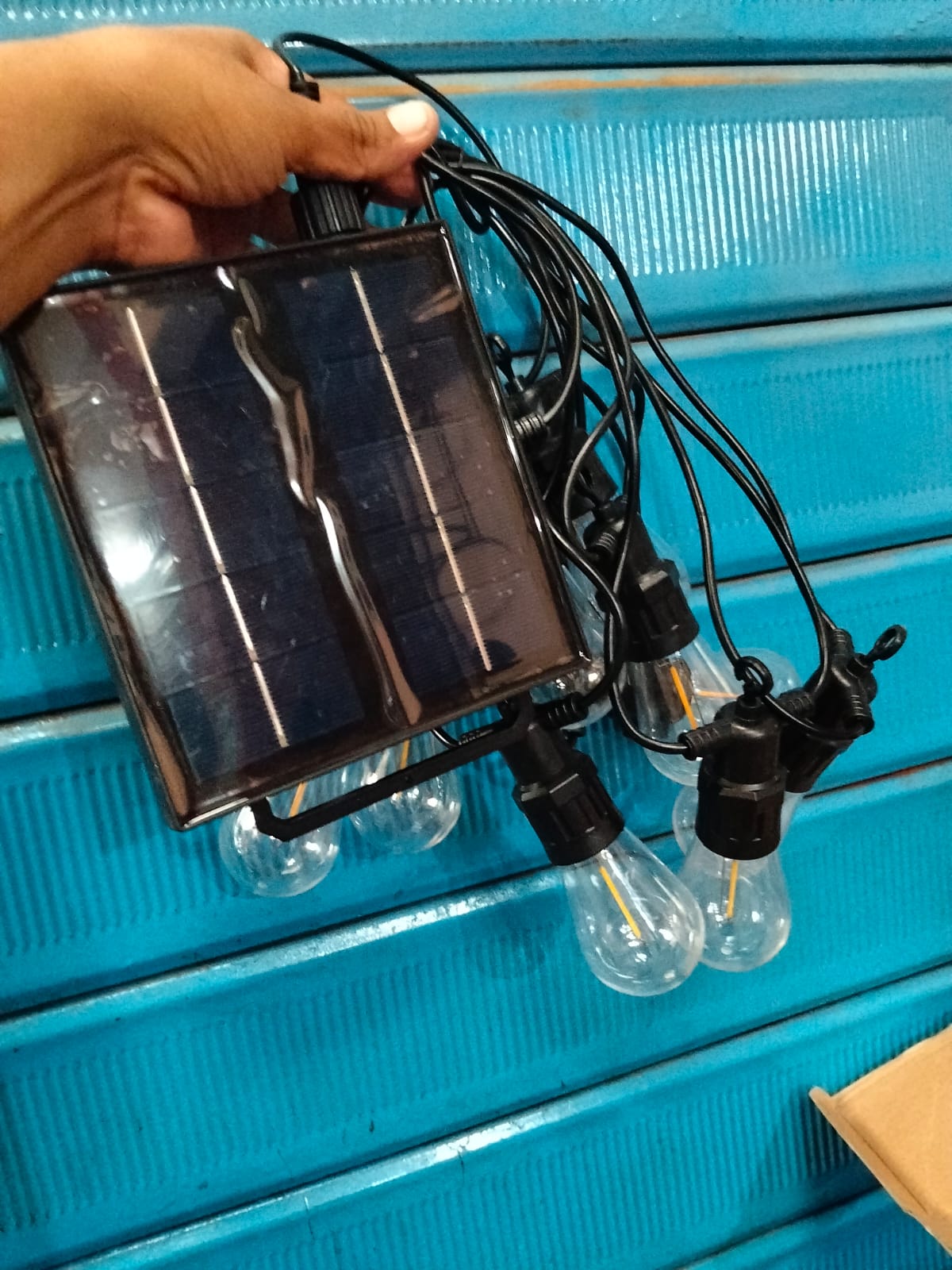 Guirnaldas solar   10 focos  5M Cod:1206 driver:01